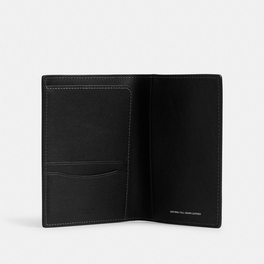 Coach Passport Case Black