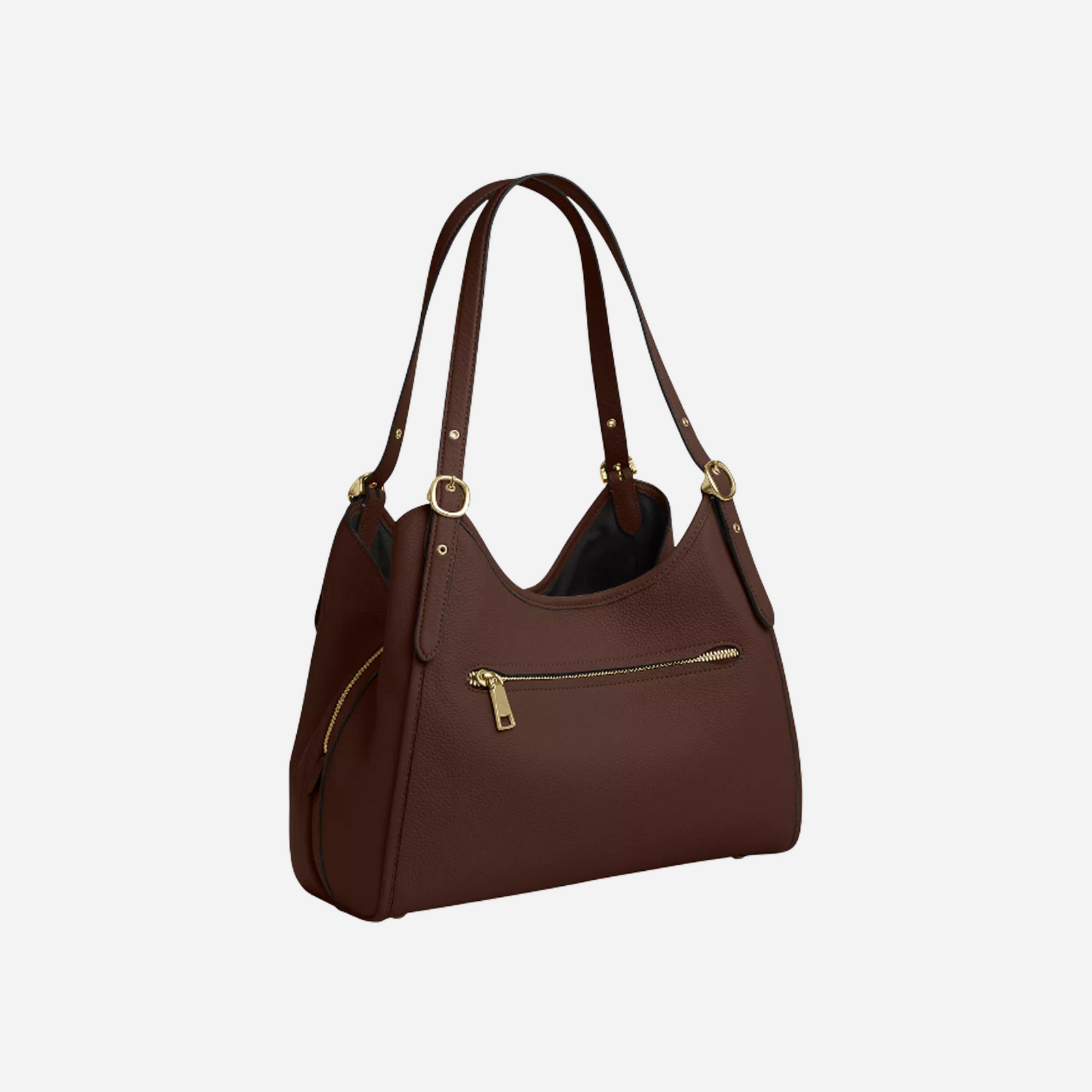 COACH Erin Shoulder Bag Pebbled Leather/Gold/Maple