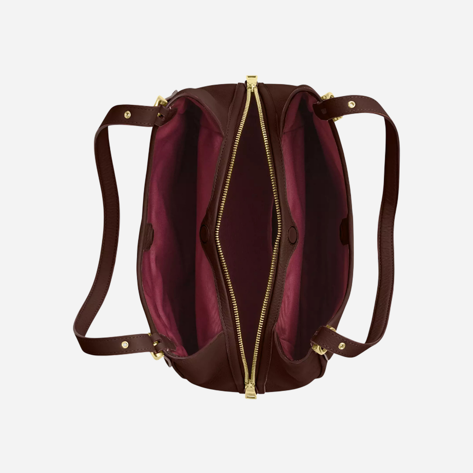 COACH Erin Shoulder Bag Pebbled Leather/Gold/Maple