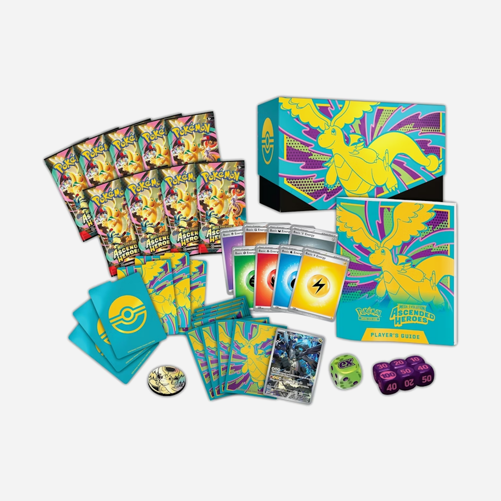 2026 Pokemon Mega Evolution Ascended Heroes Elite Trainer Box 4X Lot