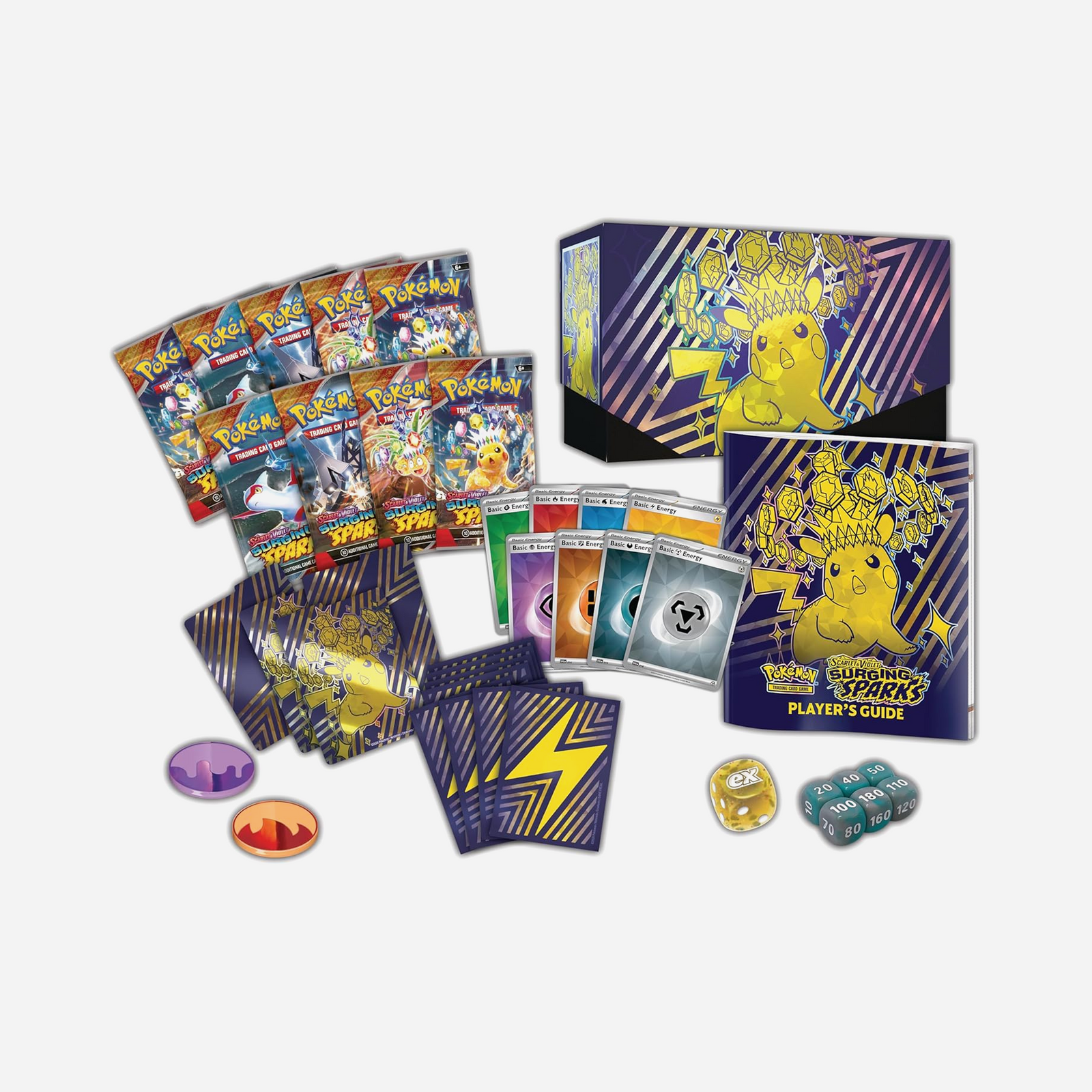 Pokemon Scarlet & Violet Surging Sparks Elite Trainer Box