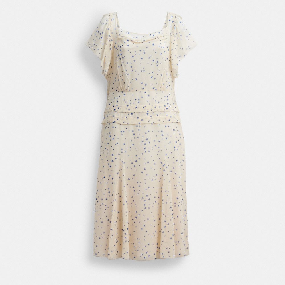 Printed Star Dress