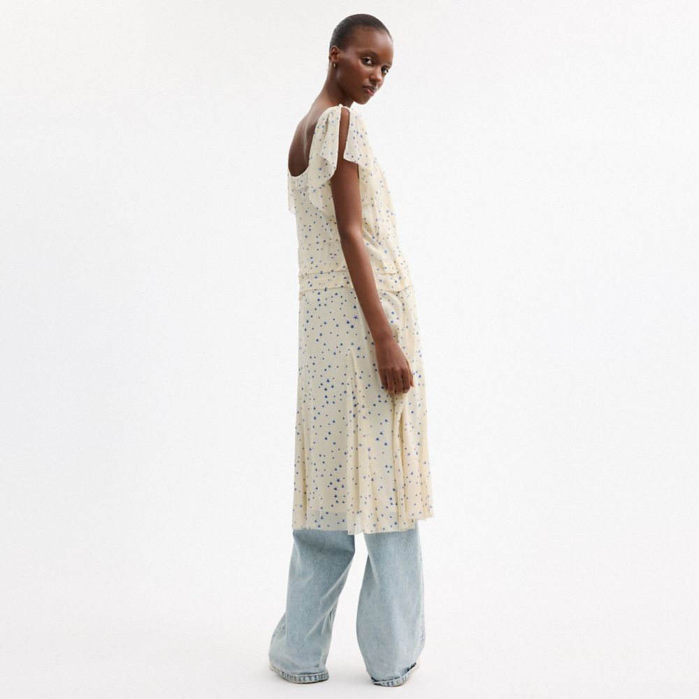 Printed Star Dress