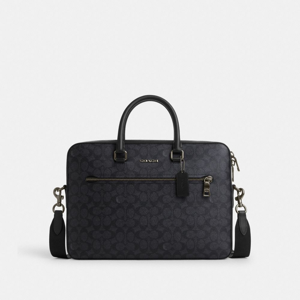 Ethan Slim Brief In Signature Canvas