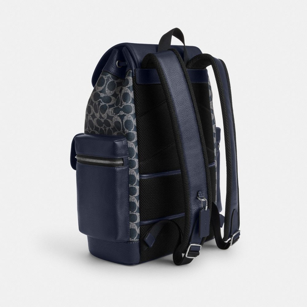Sprint Backpack In Colorblock Signature Canvas