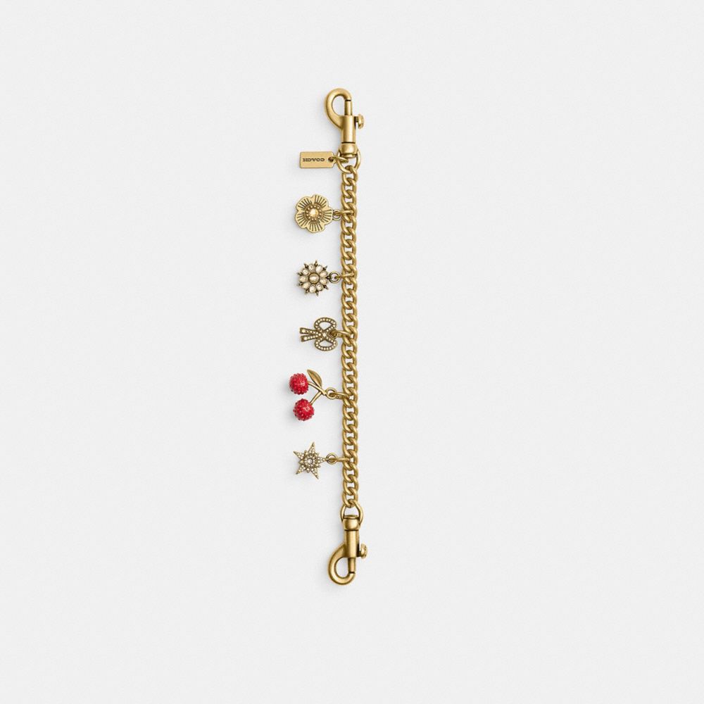 Motif Chain Bag Charm