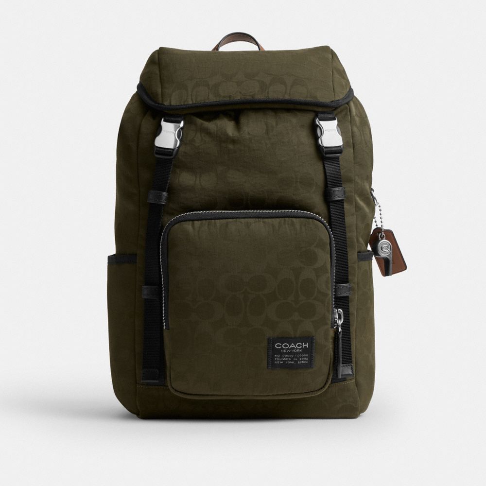 Logan Backpack In Signature Nylon