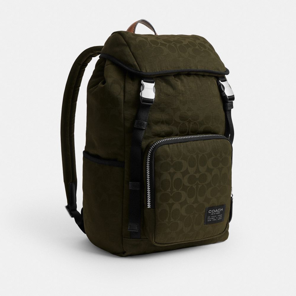 Logan Backpack In Signature Nylon