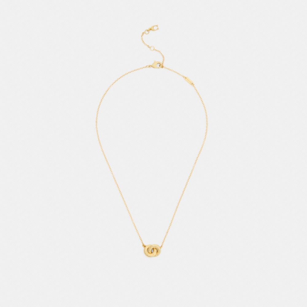 Interlock Pendant Necklace