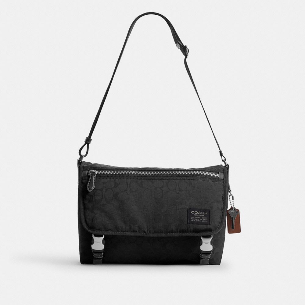 Lane Messenger In Signature Nylon