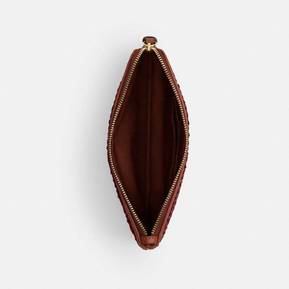 Large Corner Zip Wristlet