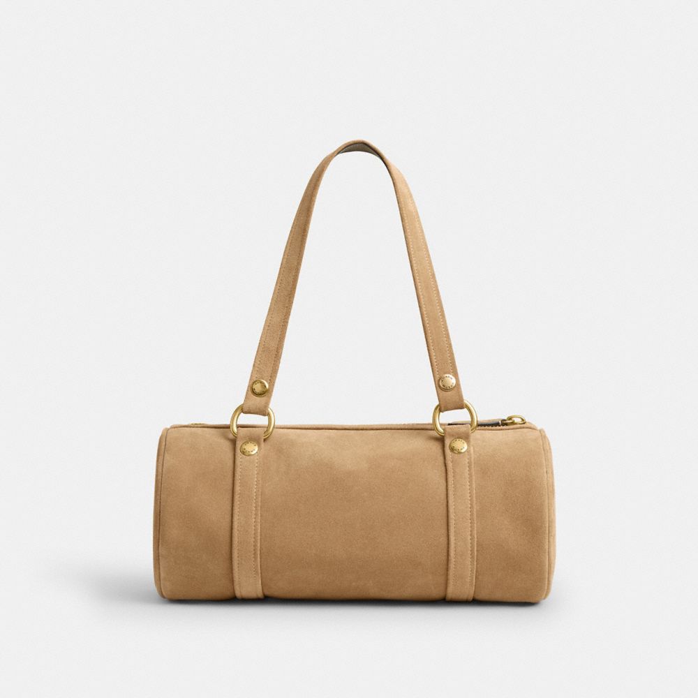 Kisslock Barrel Bag