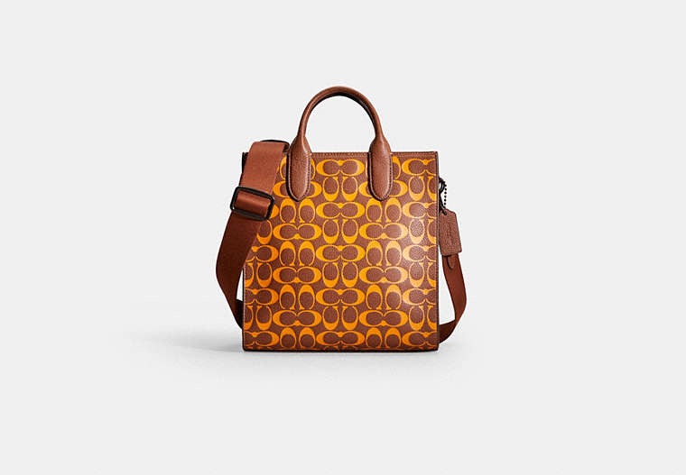 Restored Gotham Tall Tote 24 In Signature Leather