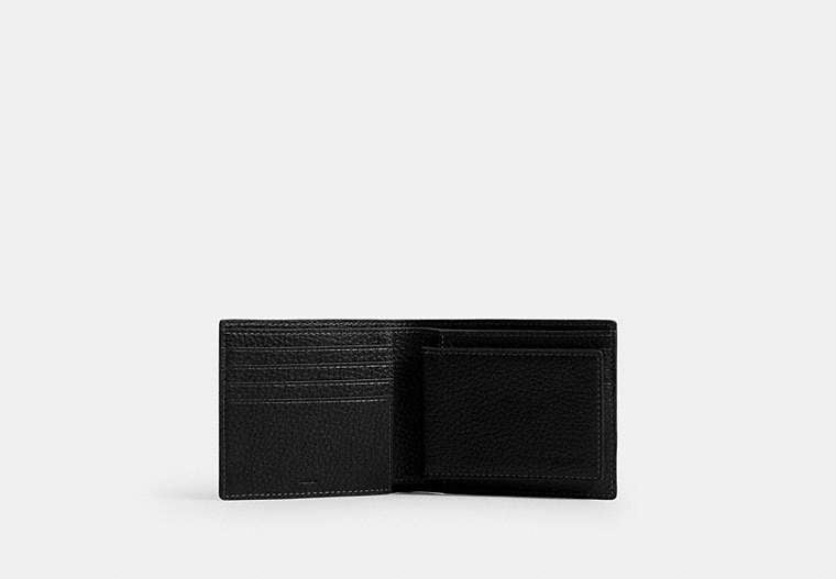 Disney X Coach 3-In-1 Wallet In Regenerative Leather With Mickey Mouse