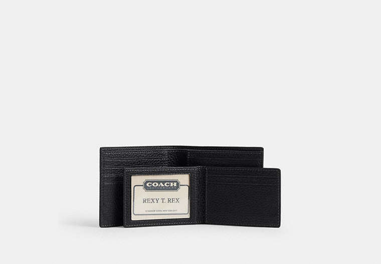 Disney X Coach 3-In-1 Wallet In Regenerative Leather With Mickey Mouse