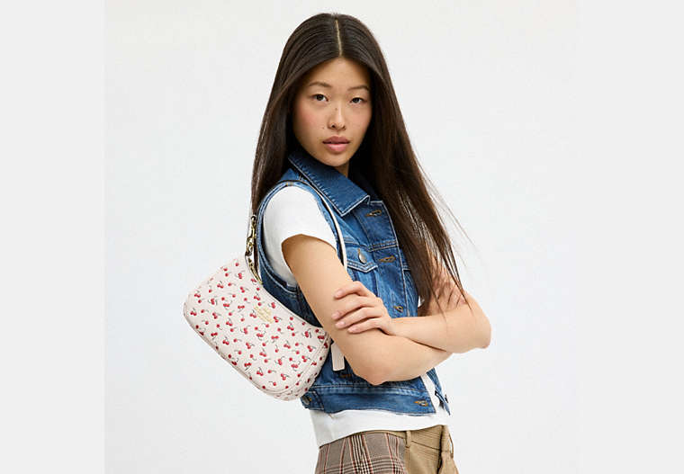 Teri Shoulder Bag With Cherry Print