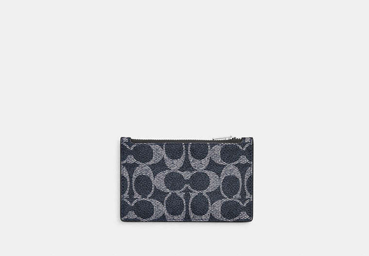 Zip Card Case In Signature Canvas