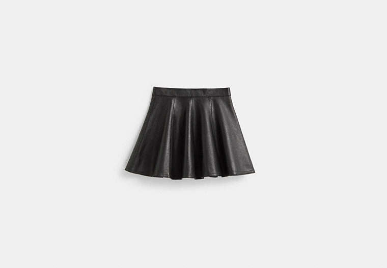 Restored Leather Cheerleader Skirt