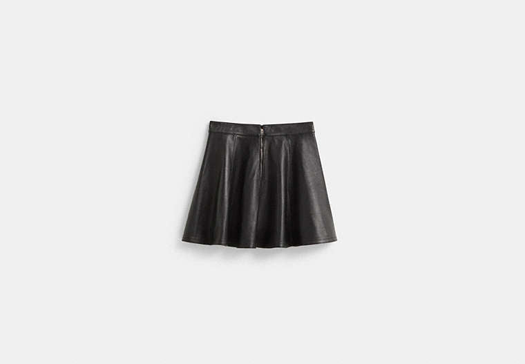 Restored Leather Cheerleader Skirt
