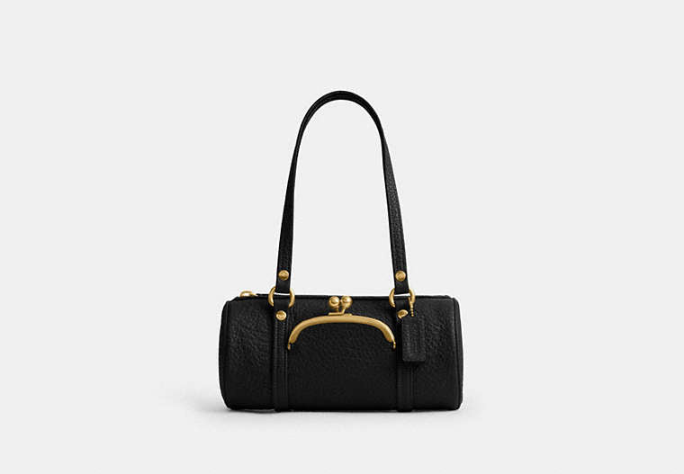 Kisslock Barrel Bag 28