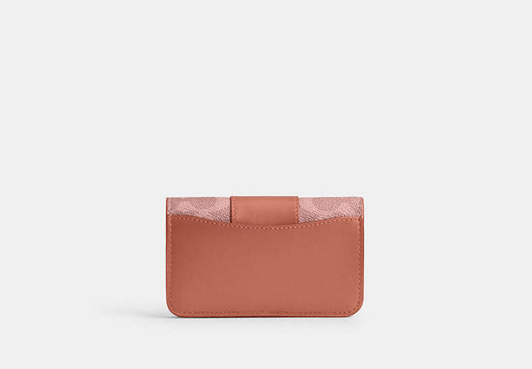 Essential Slim Card Case In Signature Canvas