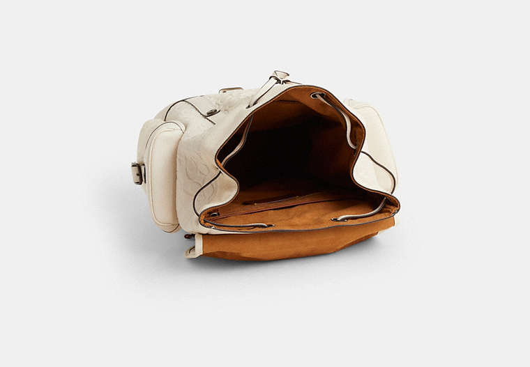 Reloved Hitch Backpack In Signature Leather