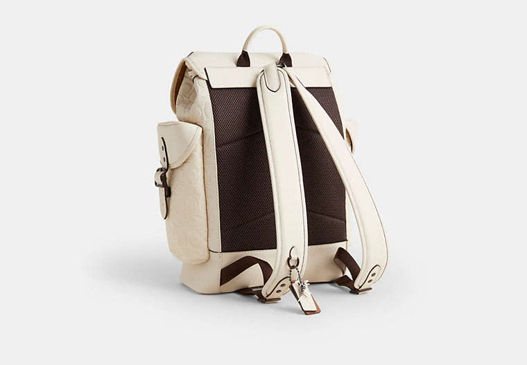 Reloved Hitch Backpack In Signature Leather