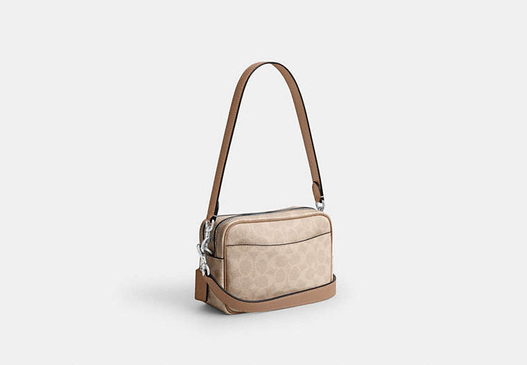 Mini Carey Crossbody Bag In Signature Canvas