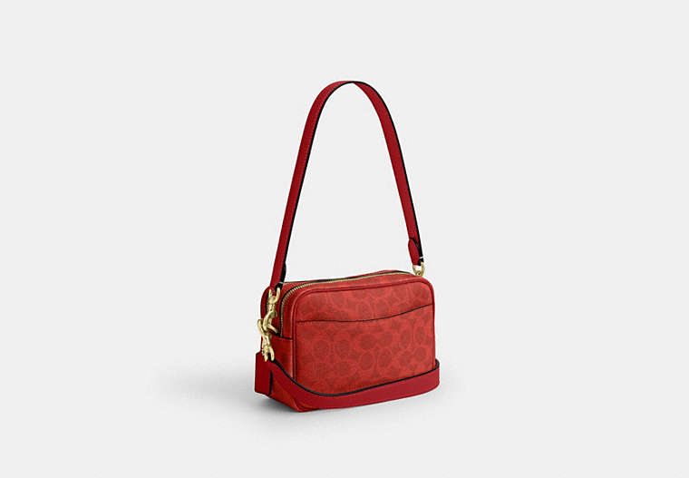 Mini Carey Crossbody Bag In Signature Canvas