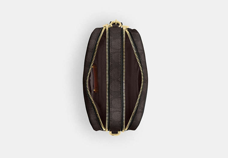 Mini Carey Crossbody Bag In Signature Canvas