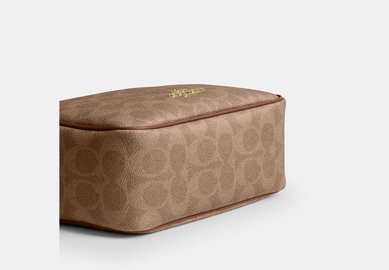 Mini Carey Crossbody Bag In Signature Canvas