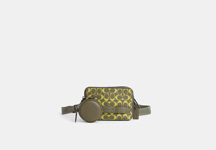 Restored Charter Crossbody With Hybrid Pouch In Signature Leather