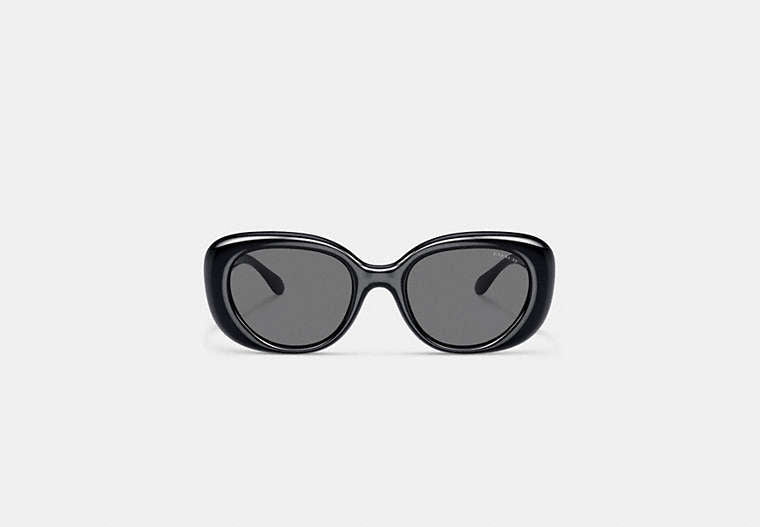 C Hardware Round Sunglasses