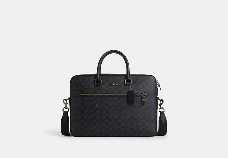 Ethan Slim Brief In Signature Canvas