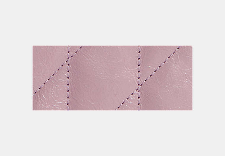 Corner Zip Wristlet With Quilting