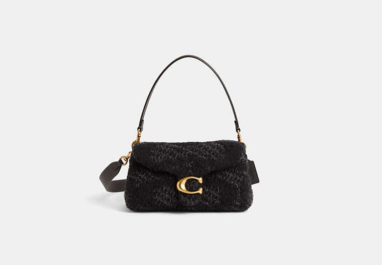 Restored Soft Tabby Shoulder Bag In Signature Knit