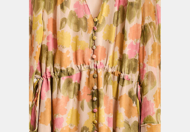 Restored Floral Long Dress