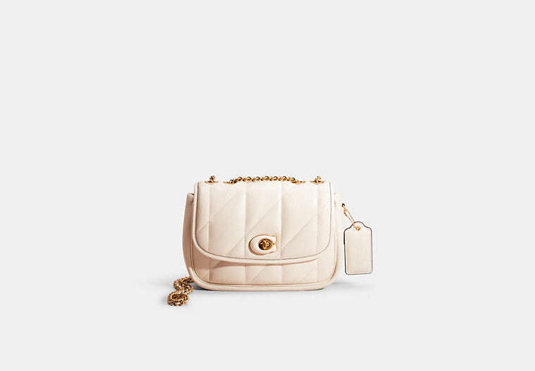 Restored Pillow Madison Shoulder Bag With Quilting