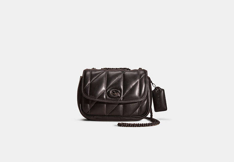 Restored Pillow Madison Shoulder Bag With Quilting