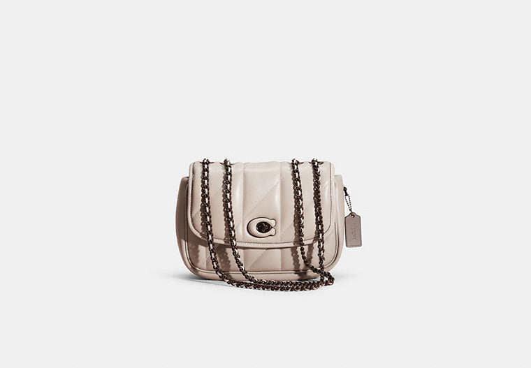 Restored Pillow Madison Shoulder Bag With Quilting