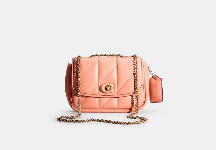 Restored Pillow Madison Shoulder Bag With Quilting