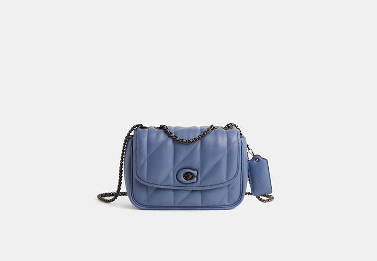 Restored Pillow Madison Shoulder Bag With Quilting
