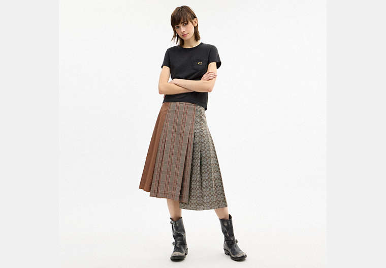 Pleated Heritage Skirt