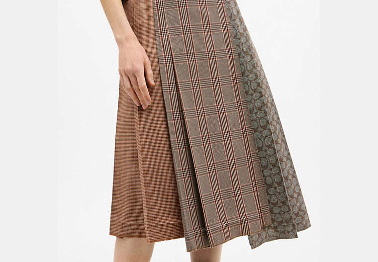 Pleated Heritage Skirt