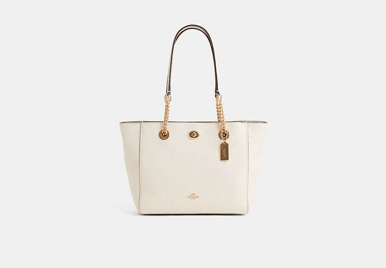 Restored Turnlock Chain Tote 27