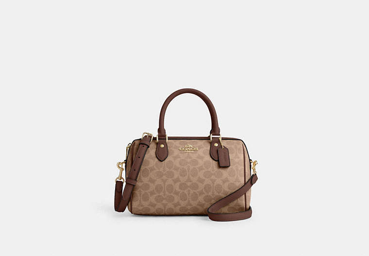 Rowan Satchel Bag In Signature Canvas