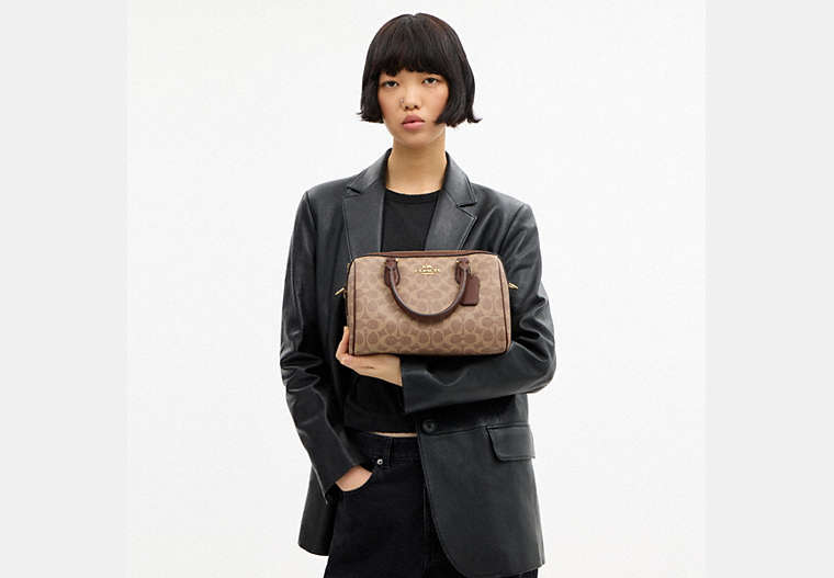 Rowan Satchel Bag In Signature Canvas