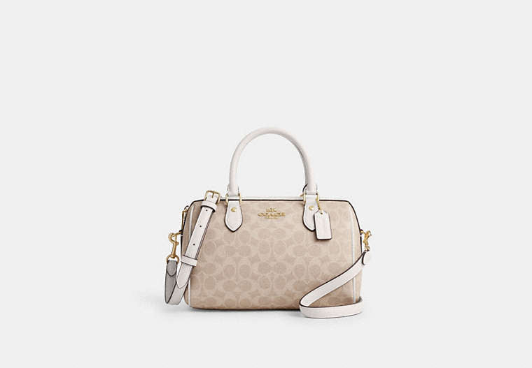 Rowan Satchel Bag In Signature Canvas