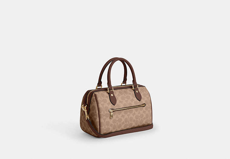 Rowan Satchel Bag In Signature Canvas
