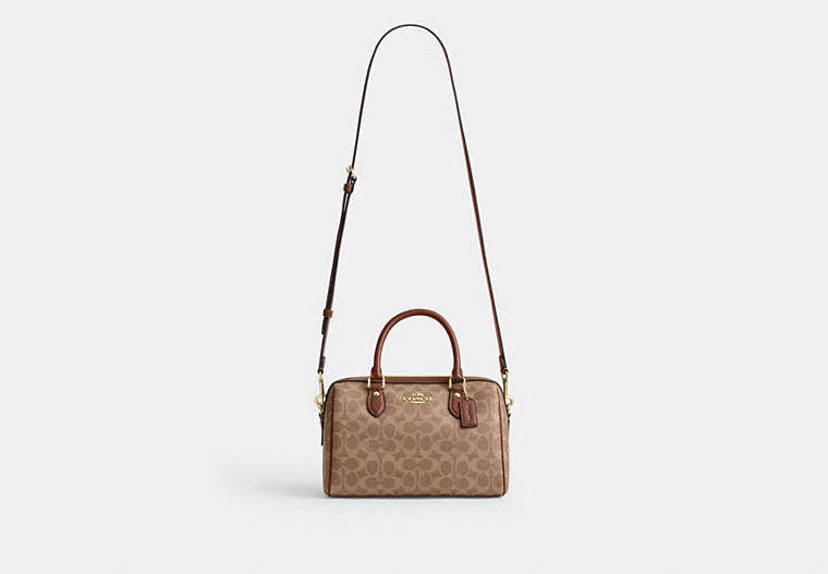 Rowan Satchel Bag In Signature Canvas